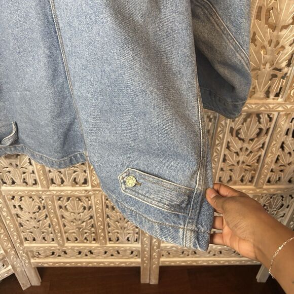 Vintage Unisex Sun Belt Denim Chore Coat Barn Field Work Jacket Size Large - Picture 8 of 13